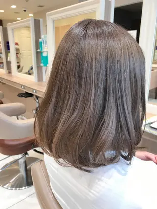 ミディアム "オクムラ タクヤ"のヘアスタイル