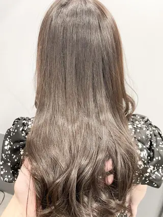 セミロング カラー ヘアアレンジ *透明感 髪質改善* ✂️佐藤 敬人✂️のヘアスタイル
