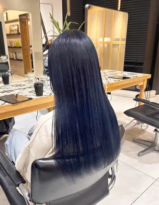 ロング 縮毛矯正/ブリーチ 🏖️MIREIのヘアスタイル