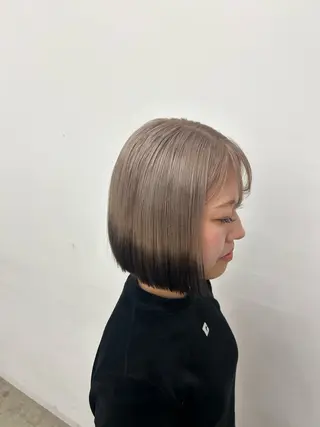 ショート éclat hairs beau group所属・西田 颯花のヘアスタイル