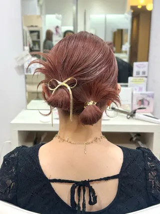 ヘアアレンジ 💎艶髪💎 町田莉彩のヘアスタイル