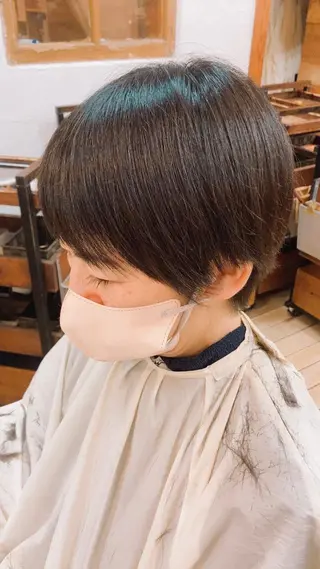 ショート 林 エリのヘアスタイル