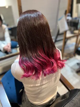 セミロング diar湘南台所属・スガワラ　メグミ/ 湘南台/カットモデルのヘアスタイル