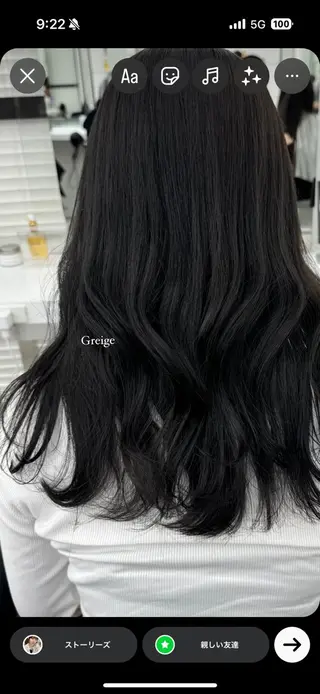 カラー noa🫧美髪/ 透明感カラーのヘアスタイル