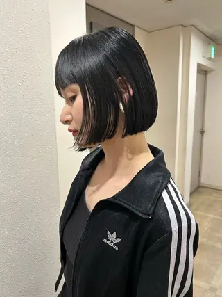 ショート ショート/ボブ専門 宮脇美奈/南船場のヘアスタイル