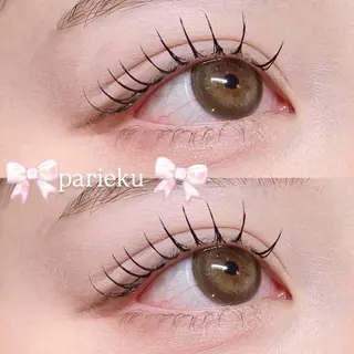 マツエク・マツパ Mell Yuuna ♡パリエク /束感のマツエク・マツパデザイン