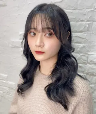 セミロング カラー uros.所属・メンズパーマ/ エクステ🌞セナのヘアスタイル