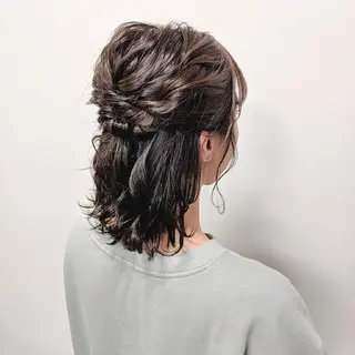 ミディアム ヘアアレンジ PRIVATE SALON EYES所属・EYES リアのマツエク・マツパデザイン