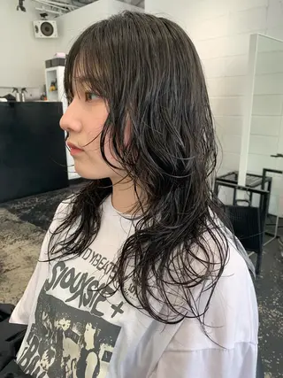 ロング パーマ レイヤーカット/艶髪 ✨💭KIRARIのヘアスタイル