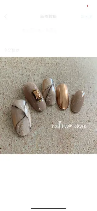 ネイル nail room  cuore所属・松尾 典子のネイルデザイン