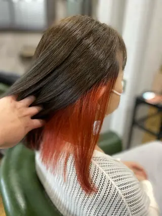 セミロング 小山 悦宏のヘアスタイル