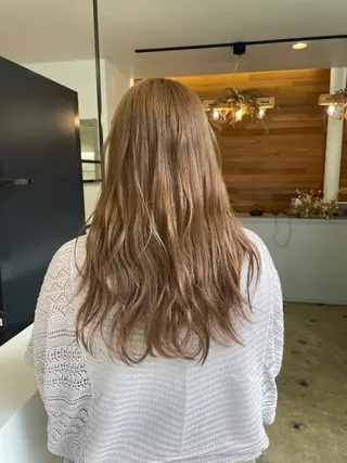 カラー 上村 あやののヘアスタイル