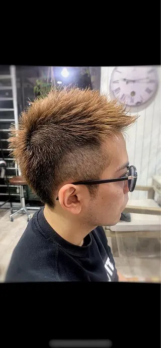 ショート カラー メンズ メンズStylist 山根慧のヘアスタイル