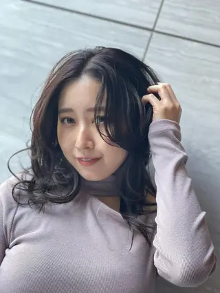 ミディアム カラー パーマ 【大人ショート/ボブ モデル募集】　Seiのヘアスタイル