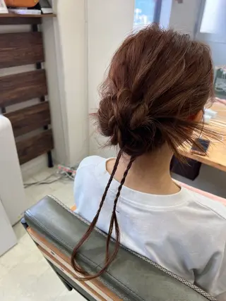 ロング ヘアアレンジ 山室 敬義のヘアスタイル