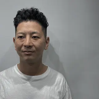 ショート パーマ メンズ 💈メンズパーマ💈 ナカザワ リョウのヘアスタイル
