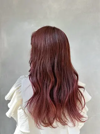 ロング カラー ヘアアレンジ 💖🌷越後 遥🌷💖のヘアスタイル