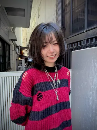 ミディアム ROSIER所属・ウルフカット 🐺ｾﾝﾀﾞｱｶﾈのヘアスタイル