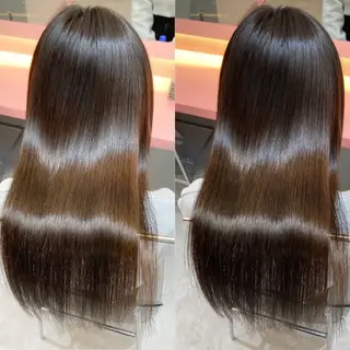 ロング 池袋/似合わせ/縮毛 髪質改善【ugen】のヘアスタイル