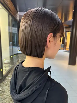 ショート mee.表参道所属・ボブ/ショート /パーマ/shinのヘアスタイル