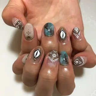 ネイル g-up nail所属・米田 律子のネイルデザイン