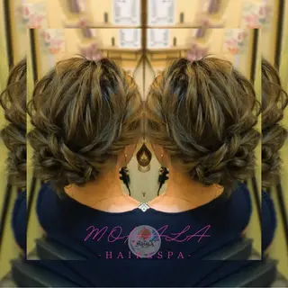 ミディアム ヘアアレンジ Yamauchi natsumiのヘアスタイル