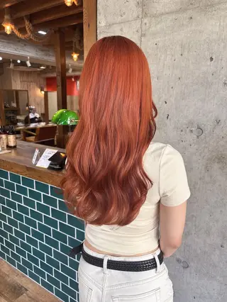 ロング カラー 🧡カラー特化／ 透明感🧡カイトのヘアスタイル
