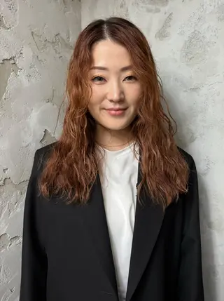 セミロング Iwama momokaのヘアスタイル