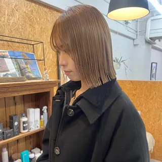 ショート ボブパーマ🥣KON コンナツミのヘアスタイル