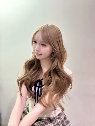 ロング カラー ALBUM/銀座/ 💇キイチロウ💈のヘアスタイル