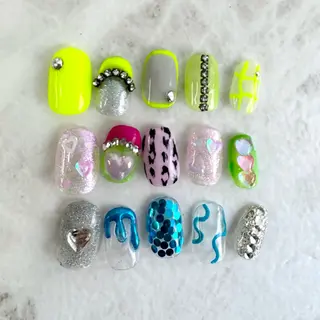 ネイル Nail salon LUCAS,K 《ネイルサロンルーカス》千葉中央 スカルプ所属・LUCAS 千葉 AOI💅🏾💕のネイルデザイン