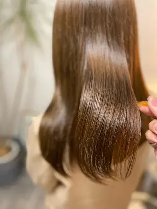 ロング 原木 康臣のヘアスタイル