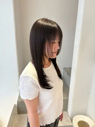 ロング n a n a / 京都美容室のヘアスタイル