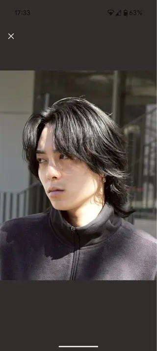 メンズ アイブロウWAX eri︎✿のヘアスタイル