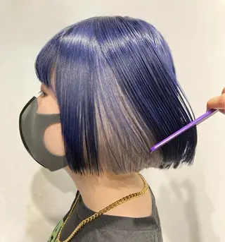 ショート カラー Chlan岡本所属・Chlan岡本 坂本朱樺莉のヘアスタイル