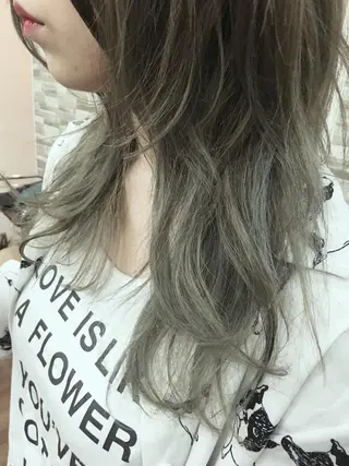 ロング カラー 松村 崇弘のヘアスタイル