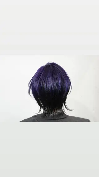 ミディアム 原田 智行のヘアスタイル