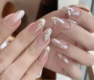 ネイル 長さだし専門店 M2 rikaのネイルデザイン