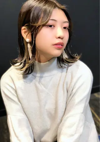 ミディアム 柿本拓【全席完全個室 ログネオン】のヘアスタイル