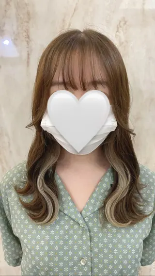 ミディアム カラー SYUYA/パーマ/ マッシュスタイル特化のヘアスタイル