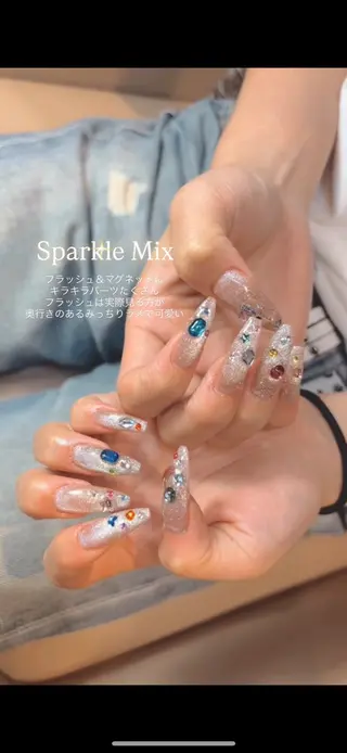 ネイル She nail studio中目黒店/JUNO NAIL所属・JUNO NAIL ＊ 桜井のネイルデザイン