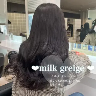 ロング カラー 🍑透明感color 🍑MOMOKA🍑のヘアスタイル