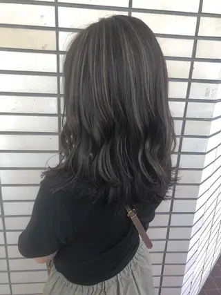 セミロング カラー 2nd所属・🤍2nd🤍田所 美希のヘアスタイル