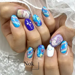 ネイル 池袋痛ネイル Nok. 渡辺のネイルデザイン