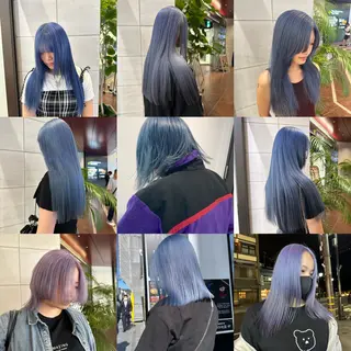 ロング カラー ハイトーン/ブリーチ カラー/SHOGOのヘアスタイル