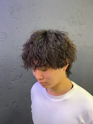 パーマ メンズ 💜メンズカット＆パ ーマ💜Sakuraのヘアスタイル