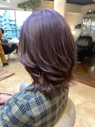 ミディアム あしかが ゆいとのヘアスタイル