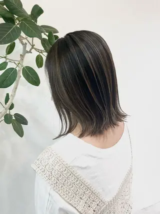 ミディアム 田中大星 /ボブ 縮毛矯正のヘアスタイル