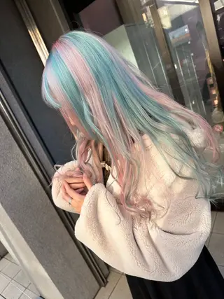 セミロング カラー 🎀憧れ髪色再現🎀 /MANATOのヘアスタイル