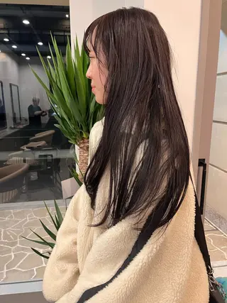 ロング カラー dogstar小林諒 レイヤー/パーマのヘアスタイル